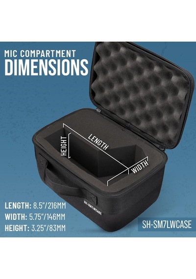 Frameworks Shure Sm7 Serisi İçin Pro Lite Mikrofon Çantası
