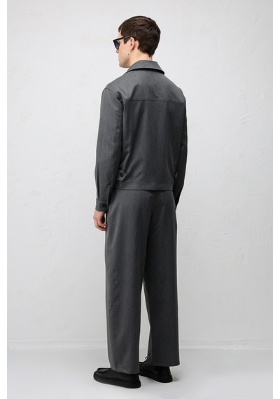 Antioch Relaxed Fit Baharlık Erkek Mont Gri