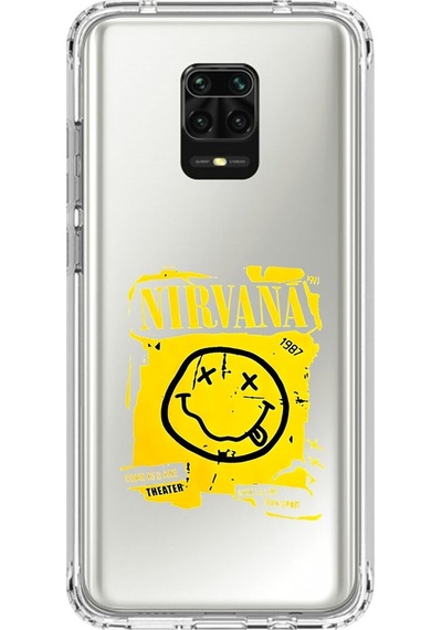 Xiaomi Redmi Note 9 Pro Uyumlu Şeffaf Kılıf Nirvana Tasarımlı