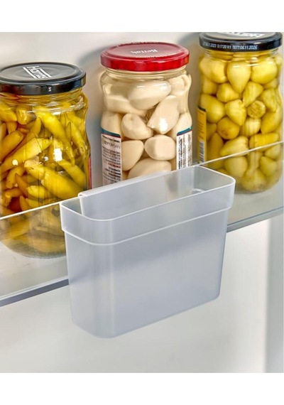 5 Adet Asılabilir Buzdolabı Düzenleyici, Çok Amaçlı Mini Kutu, Dolap İçi Organizer 5 Li Set Plastik Diğer