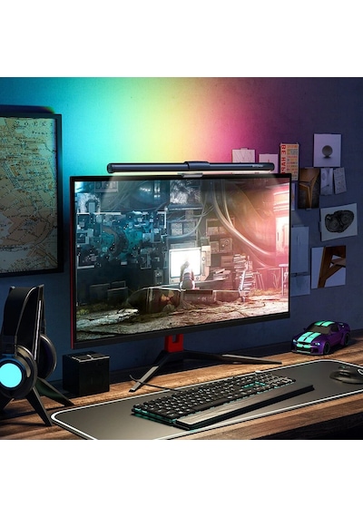 Blitzwolf Bw-Cml2 Rgb Oyun Monitör Işık Çubuğu Dokunmatik
