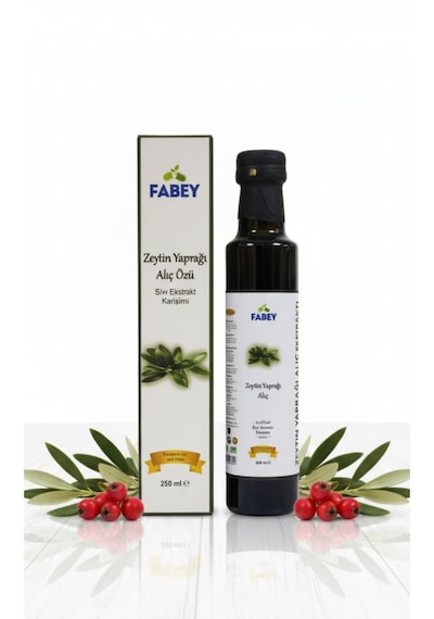 Fabey Zeytin Yaprağı & Alıç Özü Sıvı Ekstrakt Karışımı 250ml