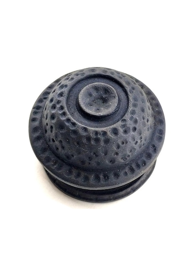 Cntma Antika Tarz Dekoratif Pirinç Gözlü Kapı Tokmağı - 78mm Çap, Oksit