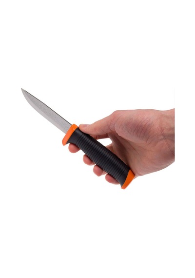 Hultafors 380210 Hvkgh Craftsman's Karbon Çelik Kamp Bıçak 208 Mm Siyah
