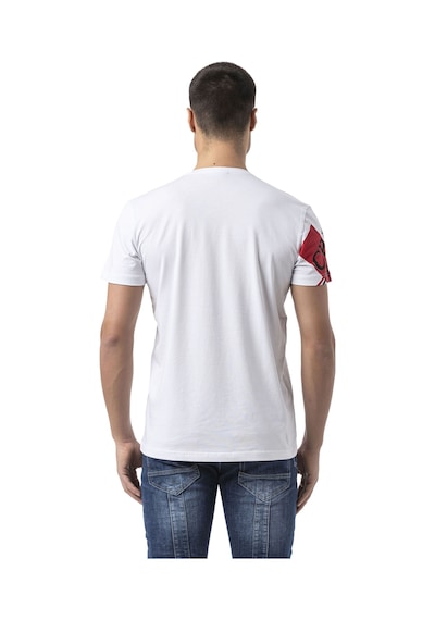 Cipo & Baxx Ct796 King Mode Activated Erkek T-shirt WHITE