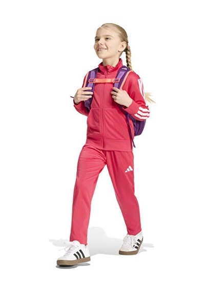 Adidas Lk 3s Tr Ts 205 Çocuk Günlük Eşofman Takımı Kr9312 Pembe
