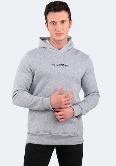 Slazenger BUSTER IN Erkek Sweatshirt Gri