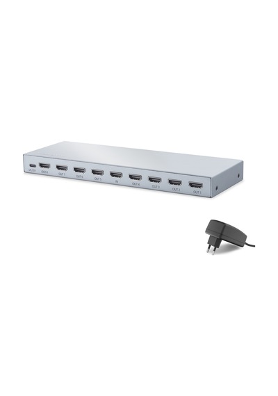 Hdmi Splitter 4k 1 In 8 Out Gri Hdx1430