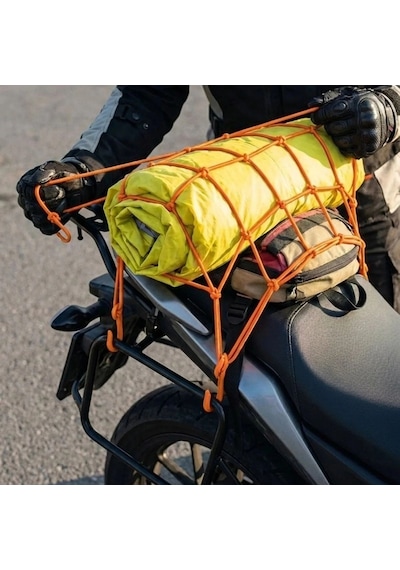 5.11 Kask Esnek Motosiklet Kask Ve Bagaj Filesi Kask Sabitleyici Plastik Kancalı Taşıma Ağı 35x35 Cm Bx40 10 farklı renk