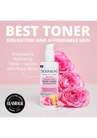 Dickinson's Cadı Fındığı Ve Gül Suyu Özlü Nemlendirici Tonik + Serum 118ml