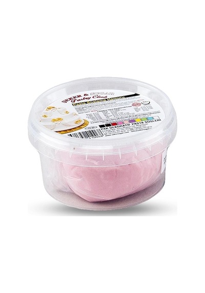 Şeker & Sugar Şeker Hamuru 200 Gr Bebe Pembe