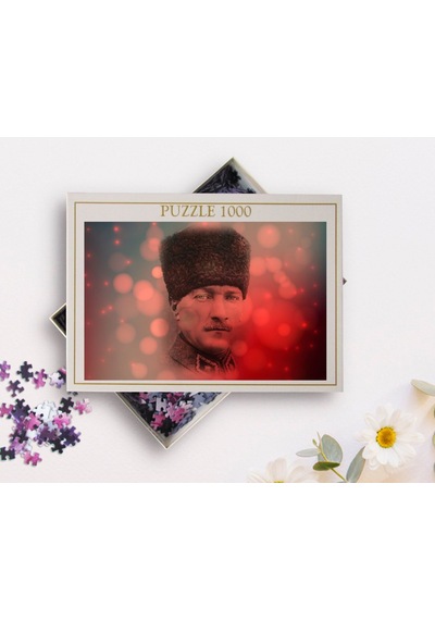 Bk Home Atatürk Tasarımlı 1000 Parça Profesyonel Puzzle-14