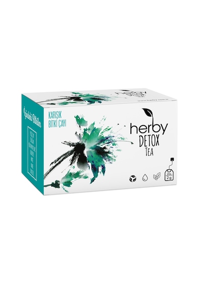 Herby Tea Karışık Bitki Süzen Poşet Çay 20 x 2 G