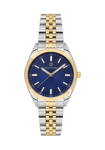 David Guner Dg-8492la-d3 Gold - Gri Kadın Kol Saati