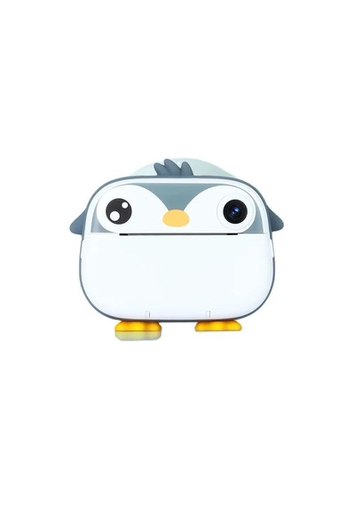 Laxsam Penguin Mini 1080P Anında Baskı Dijital Fotoğraf Video Kaydedici Kamera