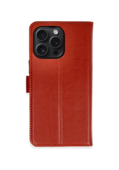Apple iPhone Uyumlu 15 Pro Max Kılıf Trend S Plus Kapaklı Kılıf - Kırmızı Bz8683140790691