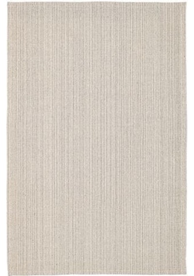 Natürel İnce Halı 120x180 cm %100 Pamuk MeridyenDukkan Kırık Beyaz 2 mm