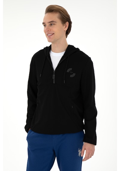 U.s. Polo Assn. Erkek Siyah Sweatshirt 50290860-vr046 Siyah