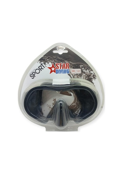 Star Diving Dalış Maskesi Yetişkin - 51702-siyah Lisinya Çok Renkli