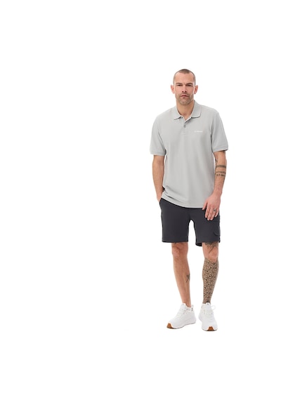 Columbia Cascade Range Solid Polo Iı Erkek Gri Outdoor Polo Yaka T-shirt Cs0214-019