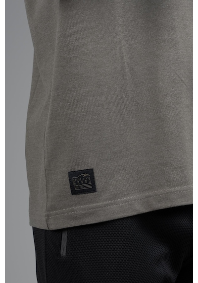Maraton Sportswear Oversize Erkek Bisiklet Yaka Kısa Kol Basic Haki T-shirt 22749-haki