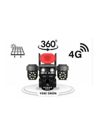 Proxsen Ps Hı4cpt4g 2mp 4g Solar Kamera Sirenli