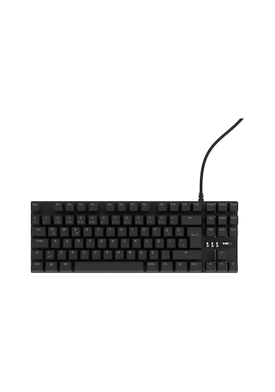 Hk410 Mekanik Switch 19 Mod Rgb Kablolu Siyah Tkl Türkçe Gaming Klavye Mavi Switch