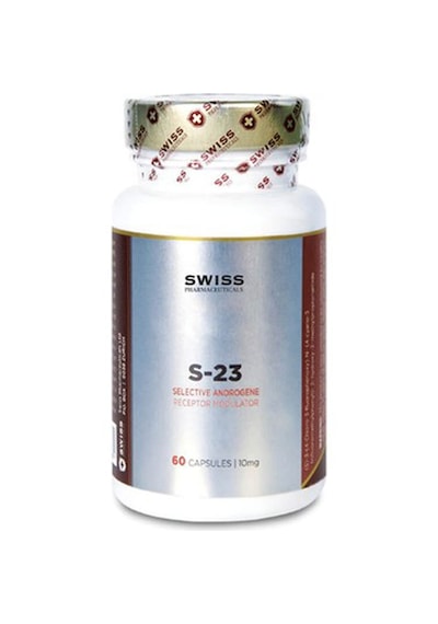 Swiss S-23 Andarine 10 Mg 60 Caps Aromasız