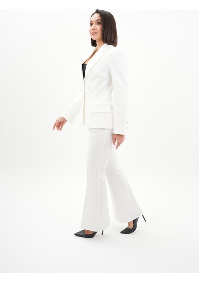 Velnara Moda Kırık Beyaz Modern Klasik Kadın Takım Elbise - Düğme Detaylı Ceket & İspanyol Paça Pantolon Kırık Beyaz - 942450642 Kırık Beyaz Velnara Moda Kırık Beyaz Modern Klasik Kadın Takım Elbise - Düğme Detaylı Ceket & İspanyol Paça Pantolon Kırık Beyaz - 942450642 Kırık Beyaz