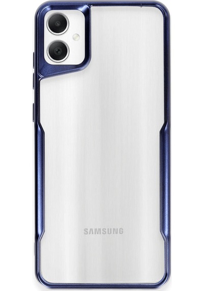 Uray Store Samsung Galaxy Uyumlu  A06 Kılıf Boyi Silikon Kapak - Lacivert
