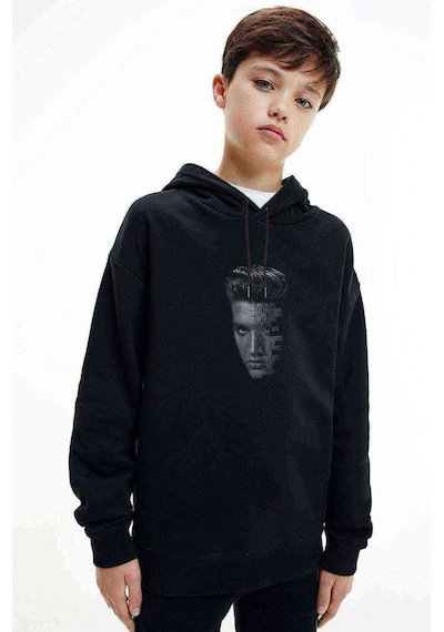 Tshirthane Elvis Presley Typography I Was Baskılı Unisex Çocuk Sweatshirt