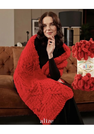 Alize Puffy Puffy 1060 - 5 Adet Peluş İplik 264250942