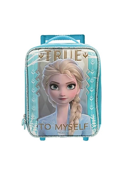 Frozen Çekçekli Anaokulu Çantası Box True To Myself Mor