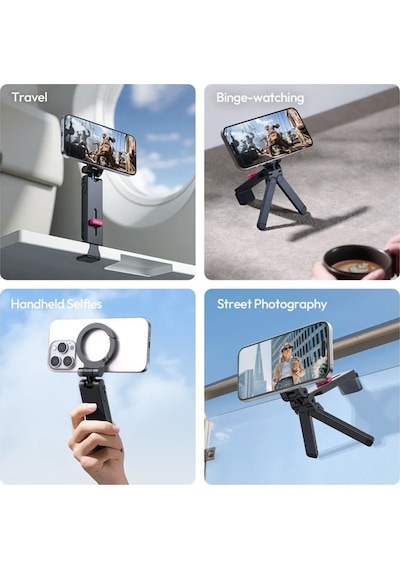 Ulanzi Ma88 Maglock Quick Release Manyetik Telefon Tutucu Ve Mini Tripod - S055
