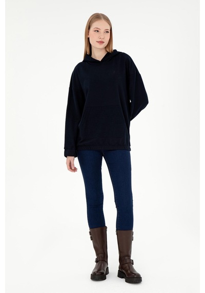 U.s. Polo Assn. Kadın Sweat 50291264-vr033 Lacivert
