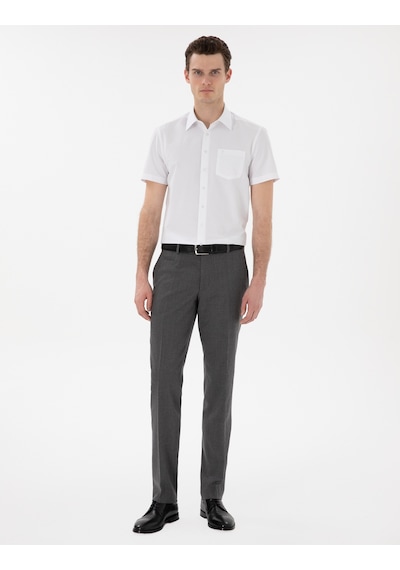 Pierre Cardin Erkek Beyaz Gömlek Kısa Kollu 50307003-vr013 Beyaz