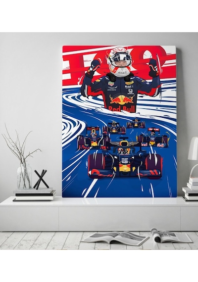 Bk Gift Formula 1 Tasarımlı Kanvas Tablo 50X70Cm-1