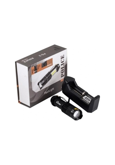 Police Ps-2 Cree Q5 Led Şarjlı El Feneri