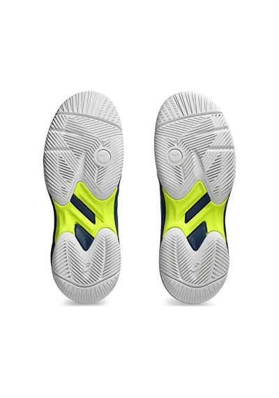 Asics Büyük Unisex Çocuk Beyaz Voleybol Ayakkabısı 1044a052-104 Mavi