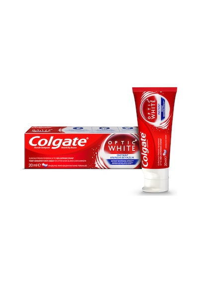Colgate Optic White Anında Beyazlık Diş Macunu 20 Ml 2 Adet