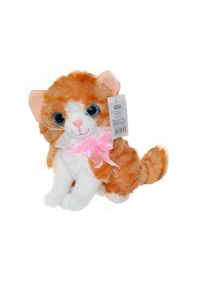 Sevimli Peluş Sesli Kedi Renkli
