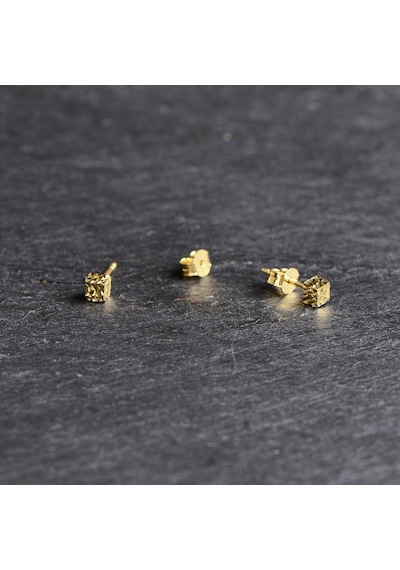 Goldkupe 14 Ayar Altın Küp Küpe 1,05 Gr-2155
