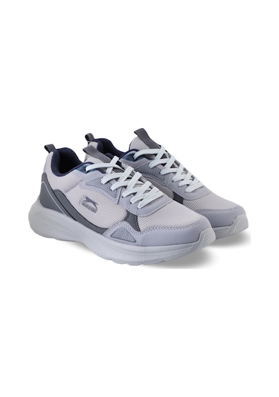 Slazenger GAIN GA Erkek  Gri / Koyu Gri Koşu & Yürüyüş Spor Ayakkabısı