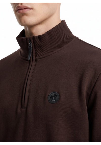 Discovery Expedition D5wm-swt3941 Kahverengi Erkek Sweatshirt Koyu Kahverengi