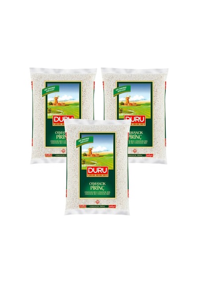 Duru Osmancık Pirinç 3 x 2 KG