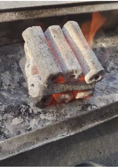 10 Kg Delikli Briket Mangal Kömürü