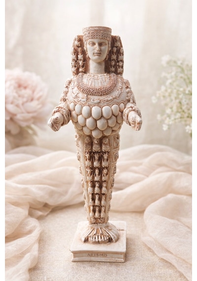 Artemis Of Ephesus Heykeli 32 Cm Bereket Tanrıçası Dekoratif Mitoloji Biblosu