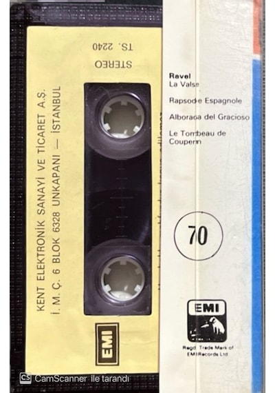 Plak Değildir Kaset Tir Herbert Von Karajan Ravel La Valse Clas