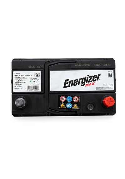 Energizer Max Ep45j 12 V 45 Ah 300 Cca Honda Aküsü