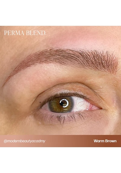 Perma Blend Warm Brown Kalıcı Makyaj Kaş Pigmenti 15ml Diğer